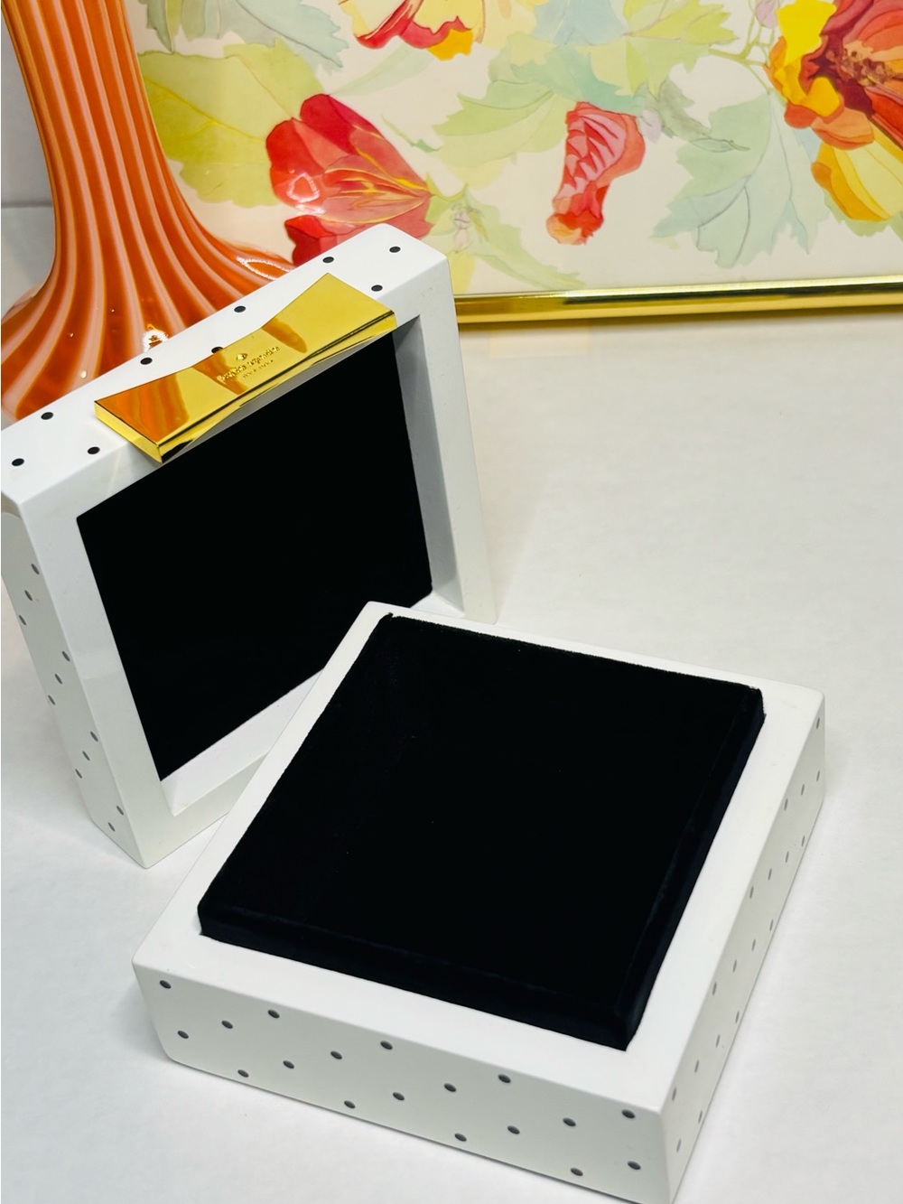kate spade Jewelry Box with Gold Bow - Picture 4 of 6